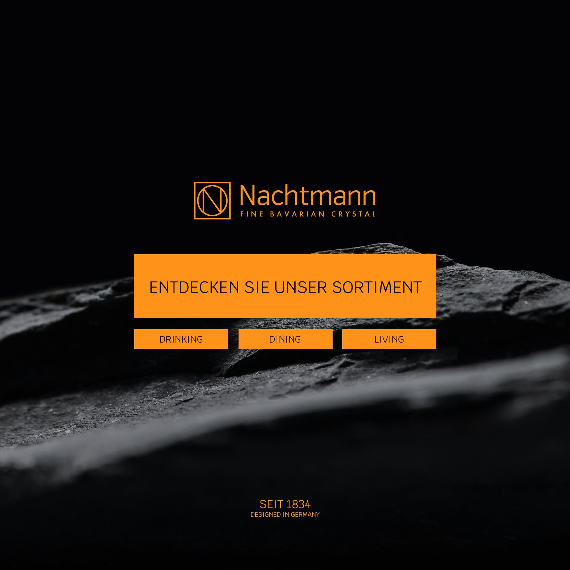 Nachtmann Square 12-Piece Crystal Drinkware Set - Highball & Lowball Glasses for Cocktails & Whiskey - Dishwasher Safe Barware - Perfect for Home Bars, Restaurants & Housewarming Gifts - Elegant Glassware for Entertaining & Special Occasions