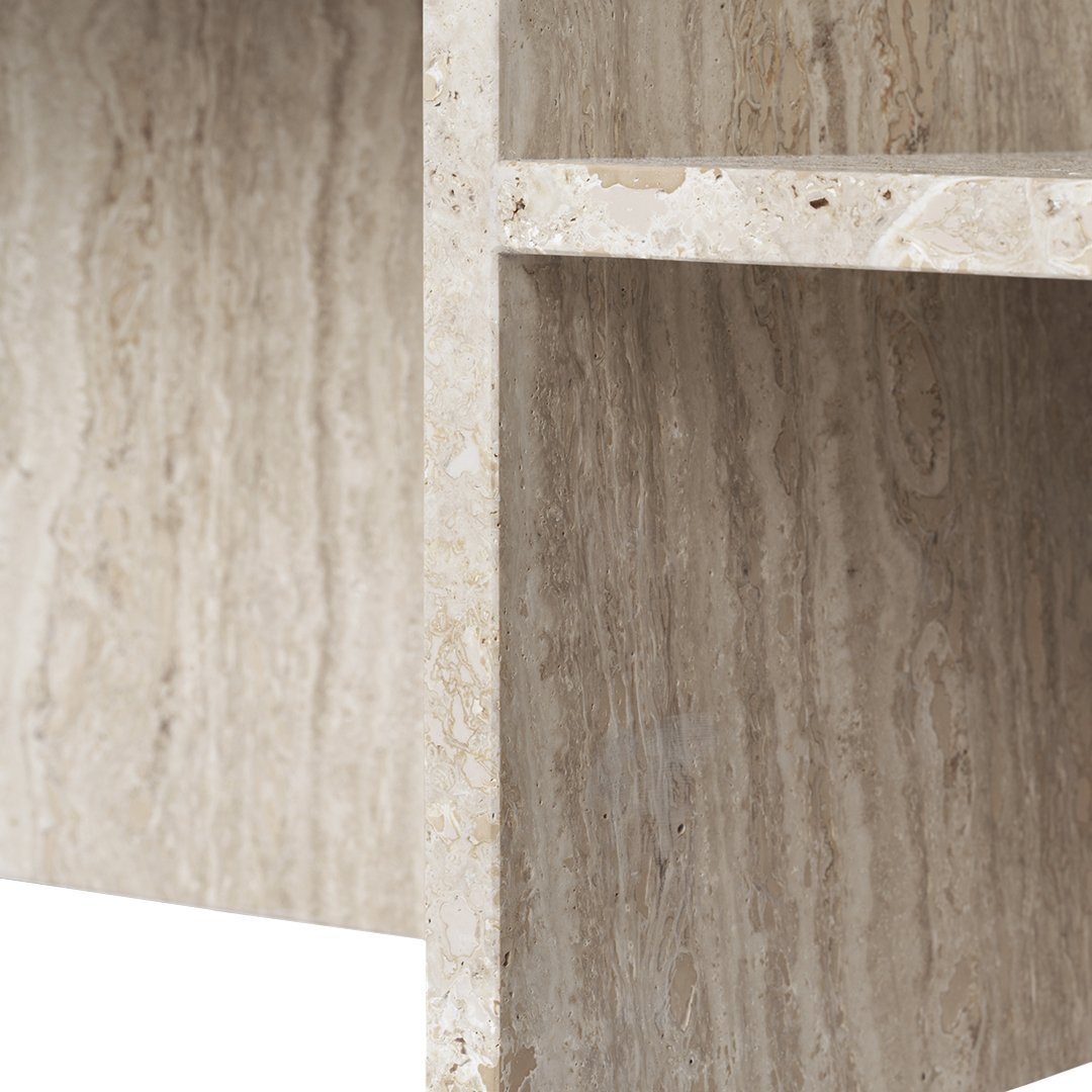 Stylish and Modern Side Table - Perfect for Living Room, Bedroom, or Office - Small Accent Table with Unique Design