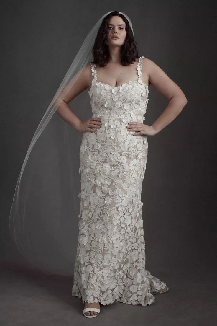 BHLDN Brigitta Gown - Elegant Wedding Dress for Brides | Perfect for Beach, Garden & Formal Weddings