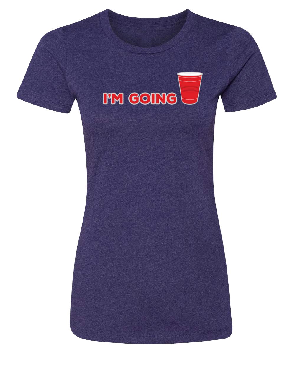 Funny 'I'm Going Solo' Graphic T-Shirt for Women - Cute Beer Lover Tee - Perfect for Girls Night Out, Bachelorette Parties & Casual Wear