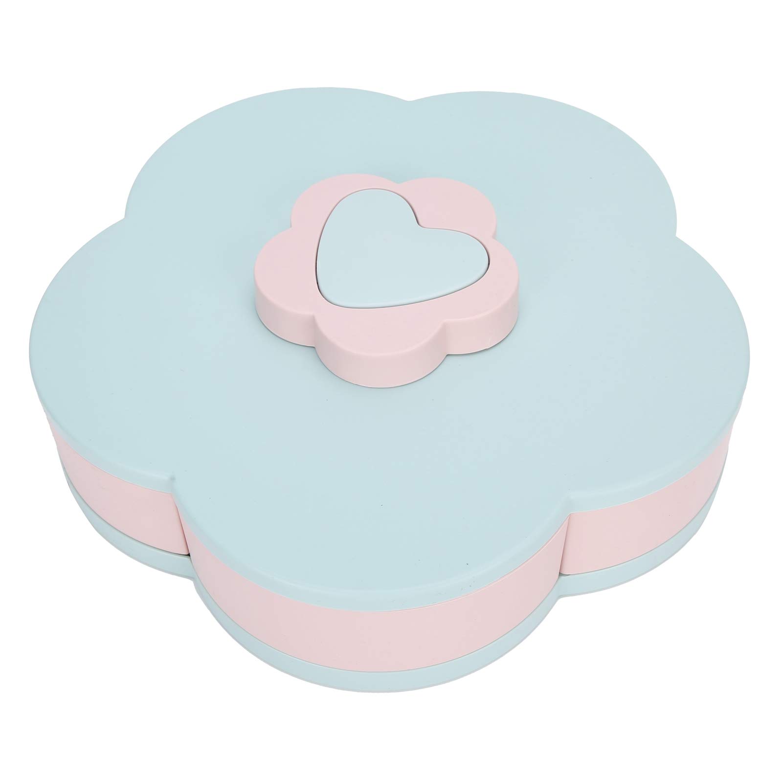 Flower-Shaped Snack Storage Container - Candy Tray, Nut Serving Platter, Fruit Storage Box for Wedding, Christmas Party & Home Use | Perfect for Entertaining, Candy Display & Kitchen Organization
