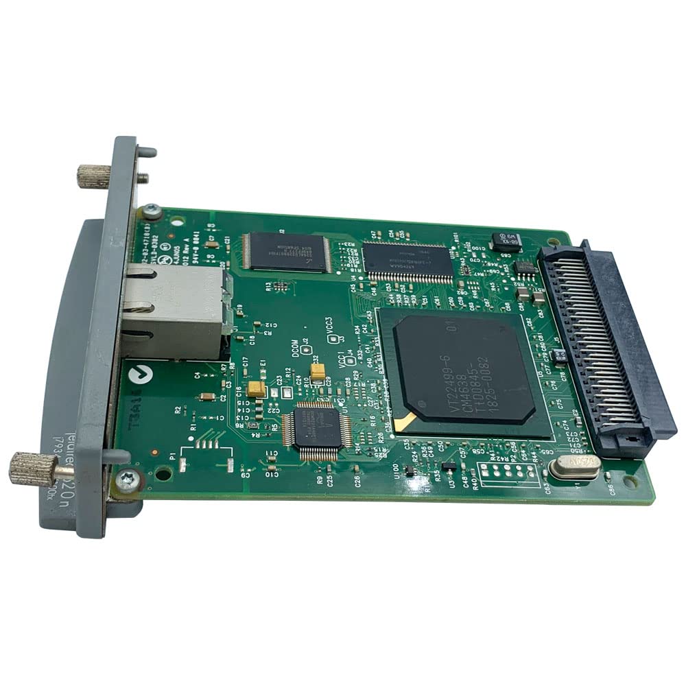 HP JetDirect 620N J7934A J7934G Ethernet Internal Print Server Network Card - Compatible with HP 4200/4250/5500/5550/3005/5200/2100/2200/2400 Printers - Office & Home Network Printing Solution