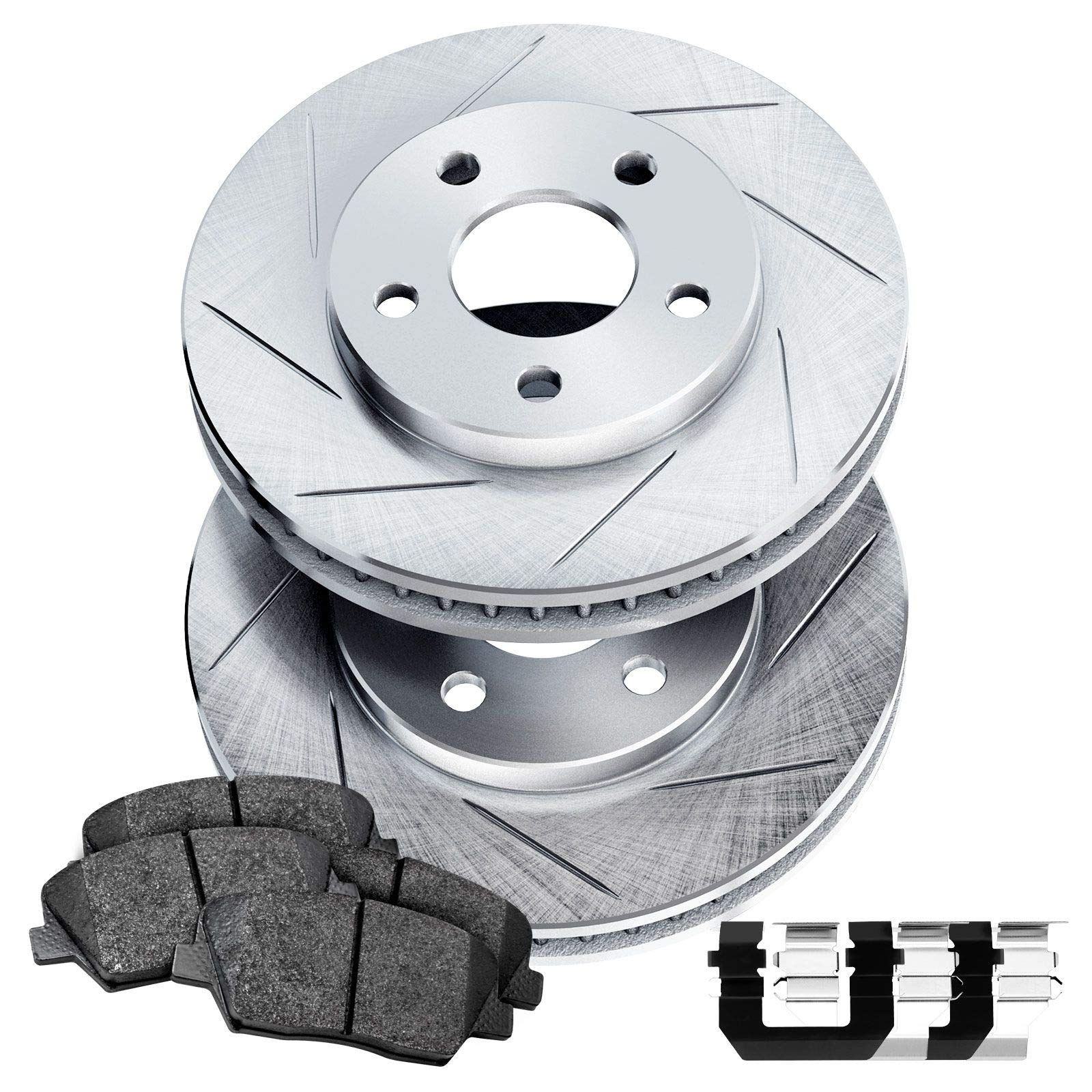 Premium Ceramic Brake Pads & Rotors Kit for 1994-1999 Dodge Ram 2500 - Front Brake System Replacement - High Performance, Low Noise, Long Lasting - Perfect for Towing, Off-Roading & Heavy-Duty Use