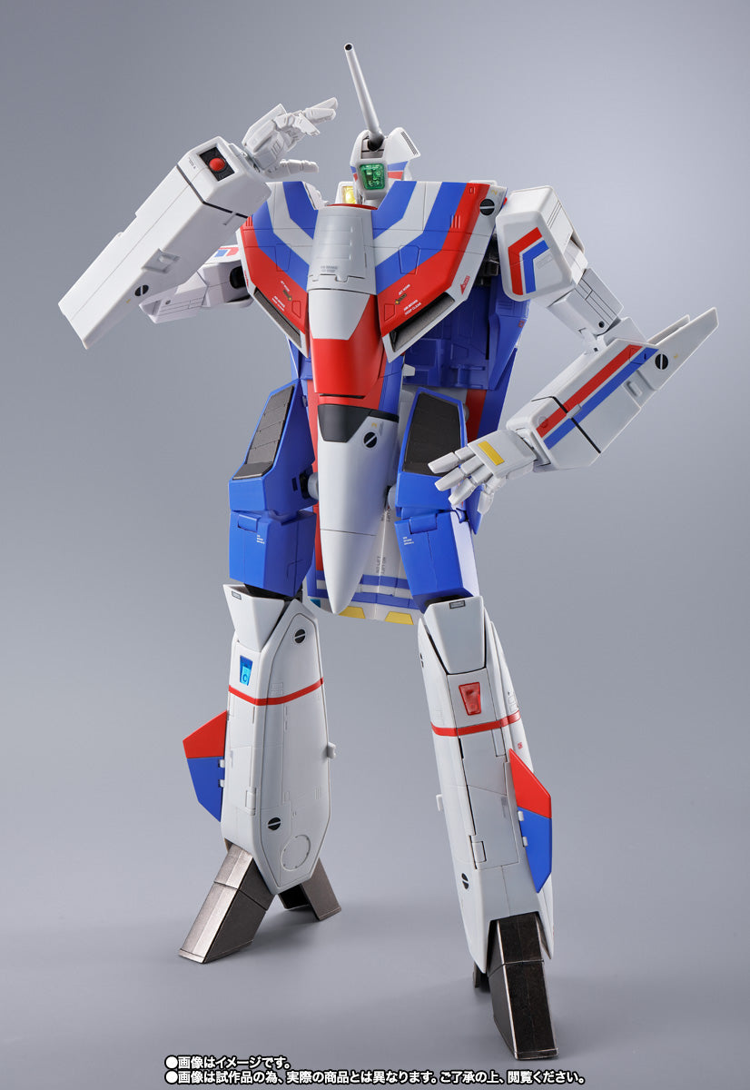 Bandai DX Chogokin Macross Robotech VF-1A Valkyrie Angel Birds Action Figure - Collectible Anime Robot Toy for Display & Play - Perfect for Anime Fans & Model Collectors