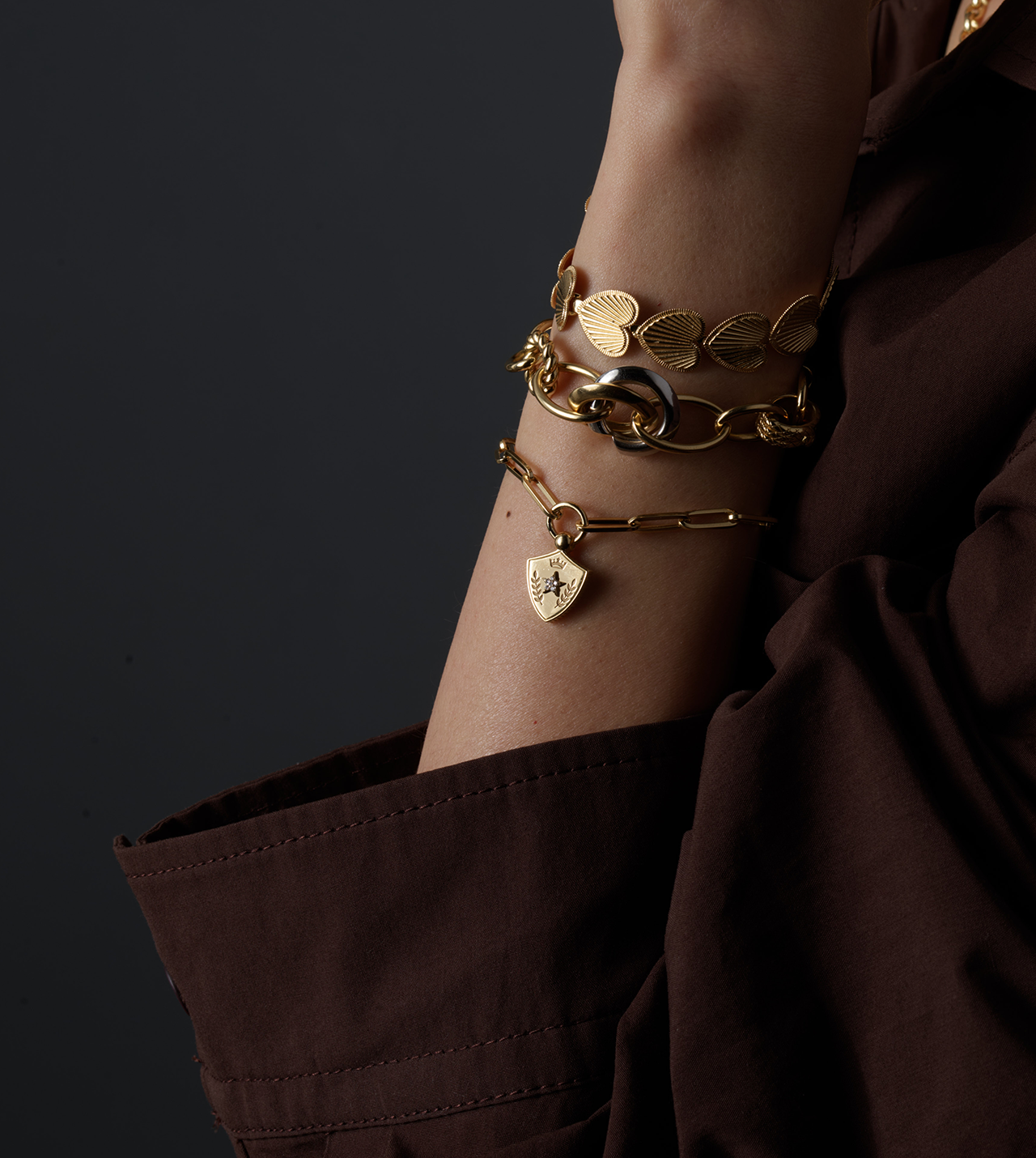 Per Aspera Ad Astra Dream: Classic FOB Clip Chain Bracelet - Elegant Vintage Jewelry for Women, Perfect for Parties, Weddings & Everyday Wear