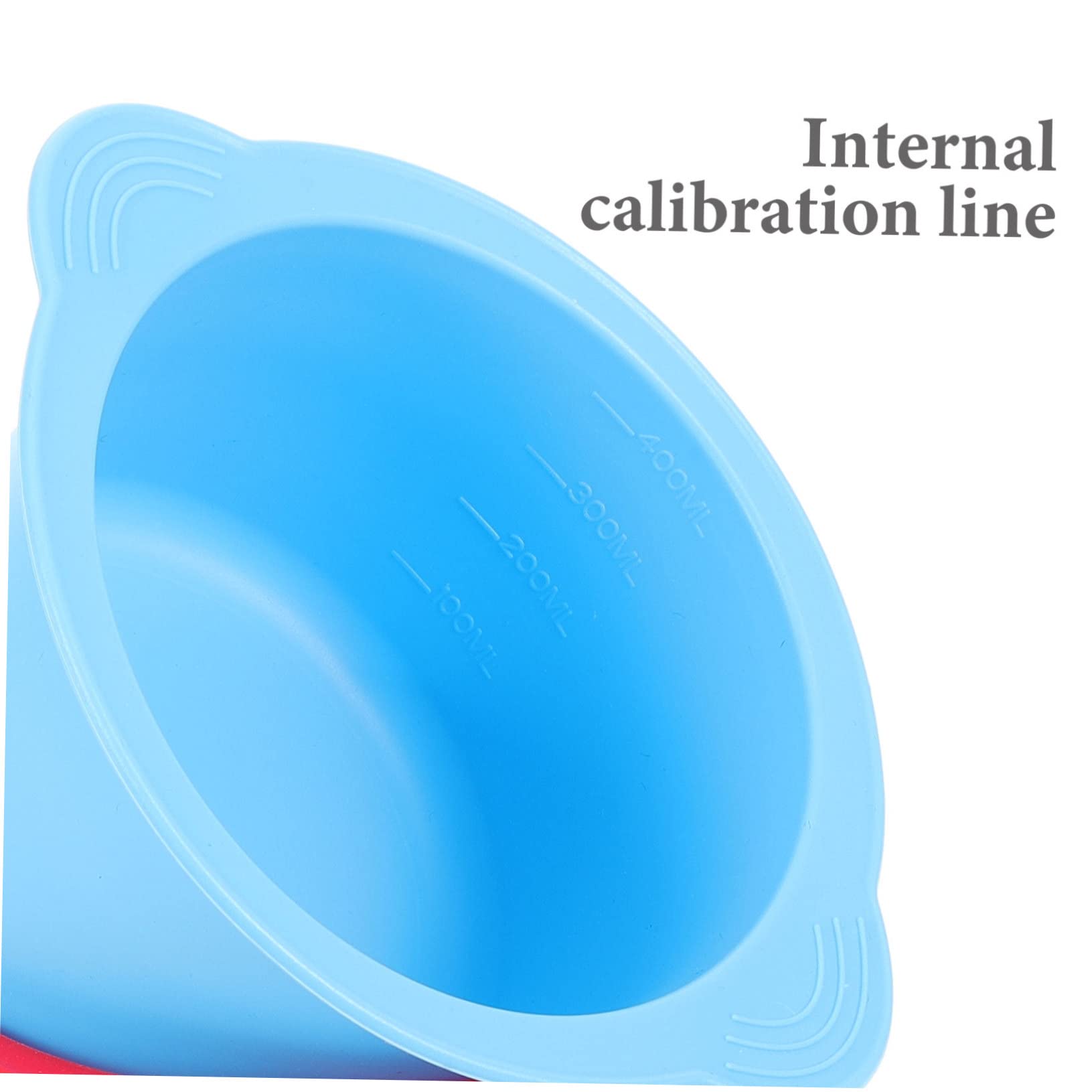 NOLITOY 2-Pack Silicone Wax Melting Bowls for Wax Warmer - Reusable Wax Massage Containers, Waxing Bowl Set for Salon & Home Use - Perfect for Facial Waxing, Hair Removal, and DIY Beauty Treatments