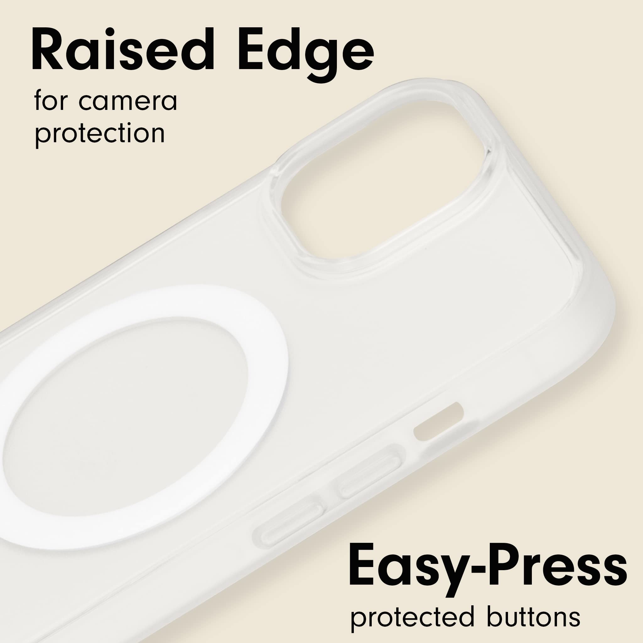 Sonix MagSafe Compatible iPhone 14 & 13 Case - 10ft Military-Grade Drop Protection - Crystal Clear Protective Cover for Everyday Use, Travel & Outdoor Activities