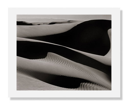 Edward Weston Sand Dunes Oceano California 1936 Fine Art Photography Print - Vintage Black & White Landscape Wall Decor for Home & Office