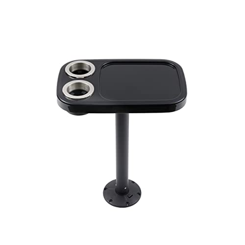 Glossy Black Table/Black Leg