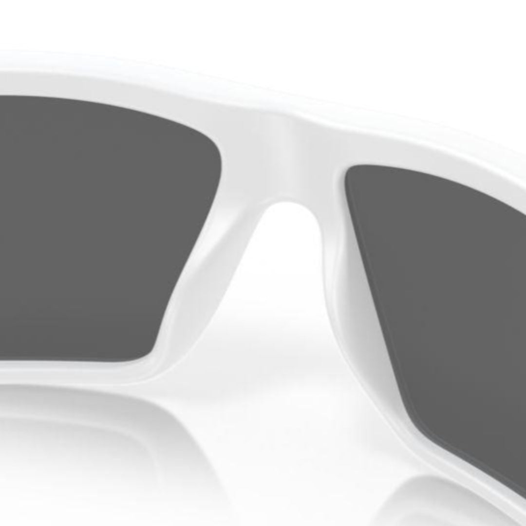 Oakley Cables Matte White/Prizm Black Polarized Sunglasses 0OO9129 912914 - Stylish UV Protection for Outdoor Sports & Driving