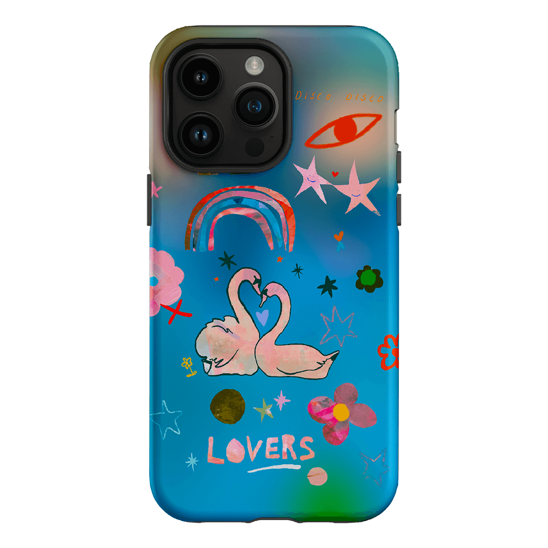 Premium Blue Swan Phone Case - Shockproof & Slim Design for iPhone & Samsung - Perfect for Everyday Protection & Style