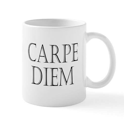 White - Carpe Diem Mug