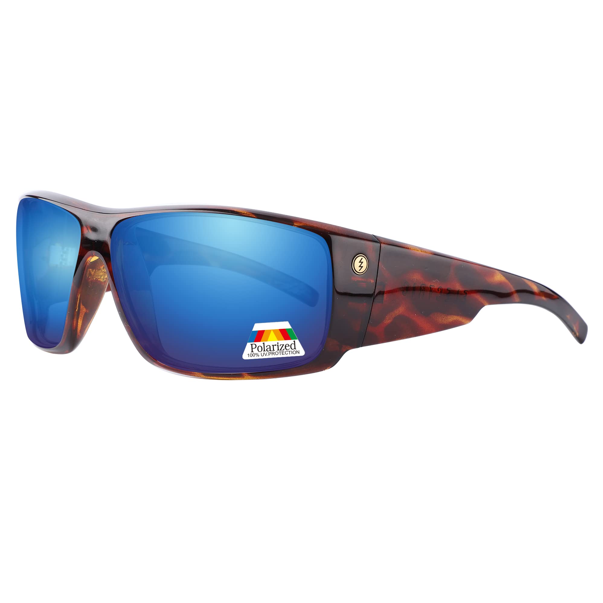 Bwake Polarized Replacement Lenses for Electric Backbone Sunglasses - UV Protection, Anti-Glare for Outdoor Sports & Driving