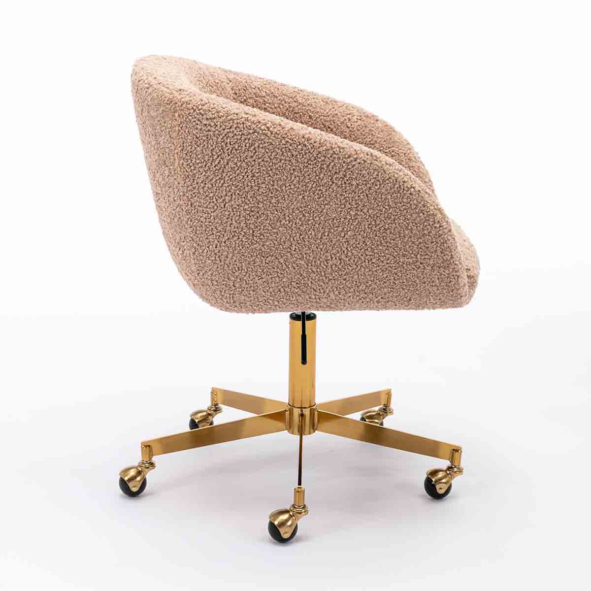 Premium Avalon Fur Office Chair - Ergonomic Executive Desk Chair with Plush Faux Fur Upholstery for Home & Office Workspaces - Perfect for Long Hours of Comfortable Sitting, Gaming, and Remote Work