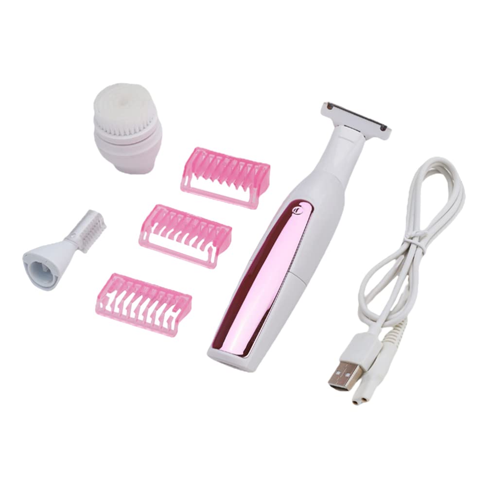 **Healifty Women's Electric Shaver - Waterproof USB Rechargeable Painless Hair Remover for Legs, Underarms & Bikini Line, Washable & Portable for Travel, Gym & Home Use**