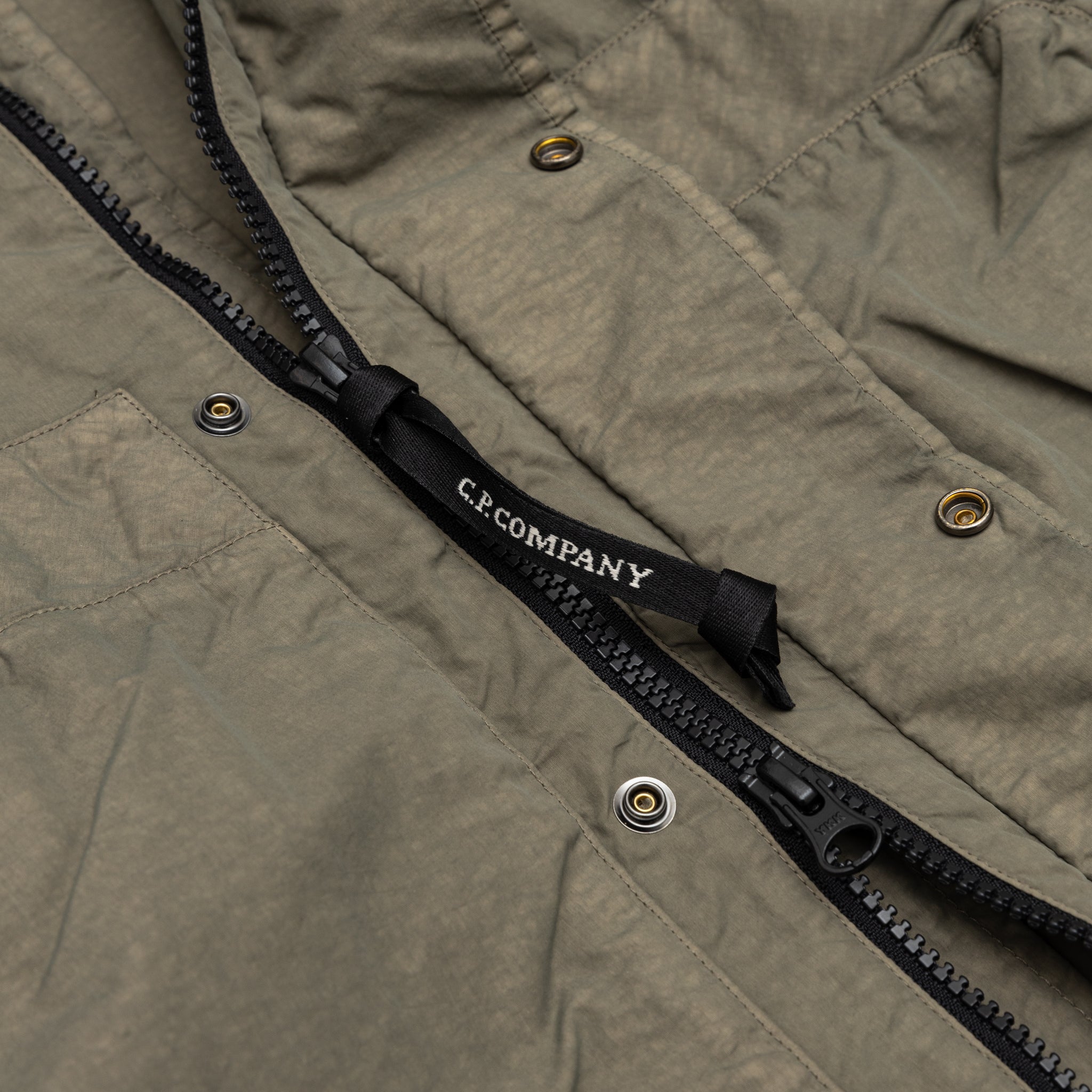 FLATT NYLON HOODED OVERSHIRT - Lightweight Water-Resistant Jacket for Men & Women | Perfect for Outdoor Activities, Travel & Casual Wear