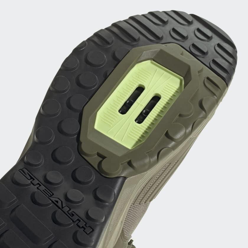 adidas Men's 5.10 Trailcross Clip-in Cycling Shoes - Green | Mountain Bike & Commuter Cycling Sneakers for Outdoor Adventures