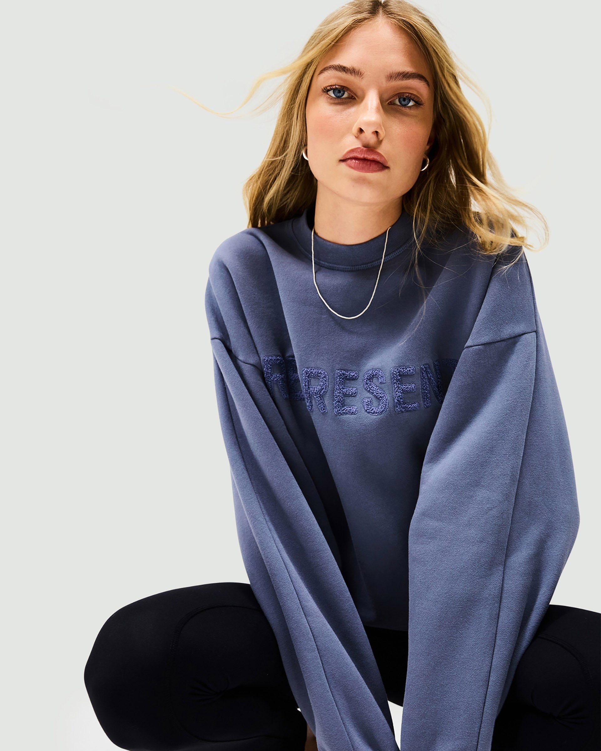 Owners Club Sweater - Premium Soft Knit Pullover in Steel Blue | Cozy Casual Wear for Men & Women | Perfect for Fall, Winter & Layering Outfits