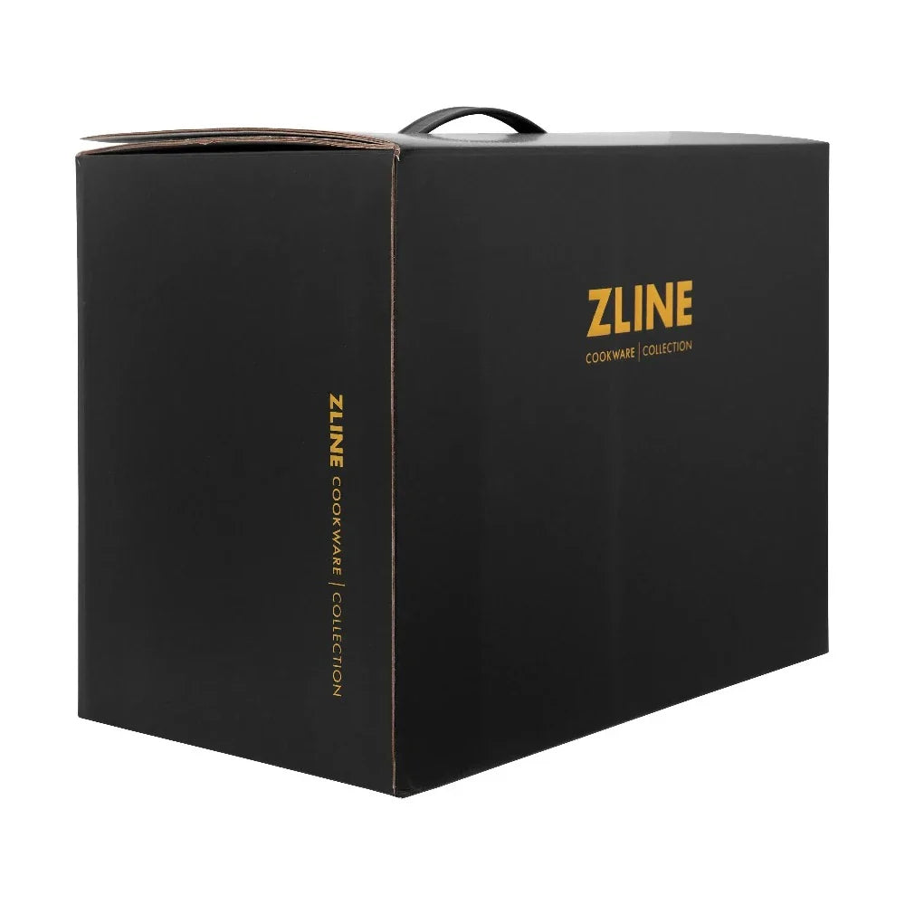 Zline 15-Piece Professional German Steel Kitchen Knife Block Set - High-Quality Chef Knives, Utility Knives & Steak Knives for Home & Restaurant Use (KSETT GS 15) | Perfect for Cooking, Slicing, Dicing & Food Prep in Professional Kitchens & Home Culinary Enthusiasts