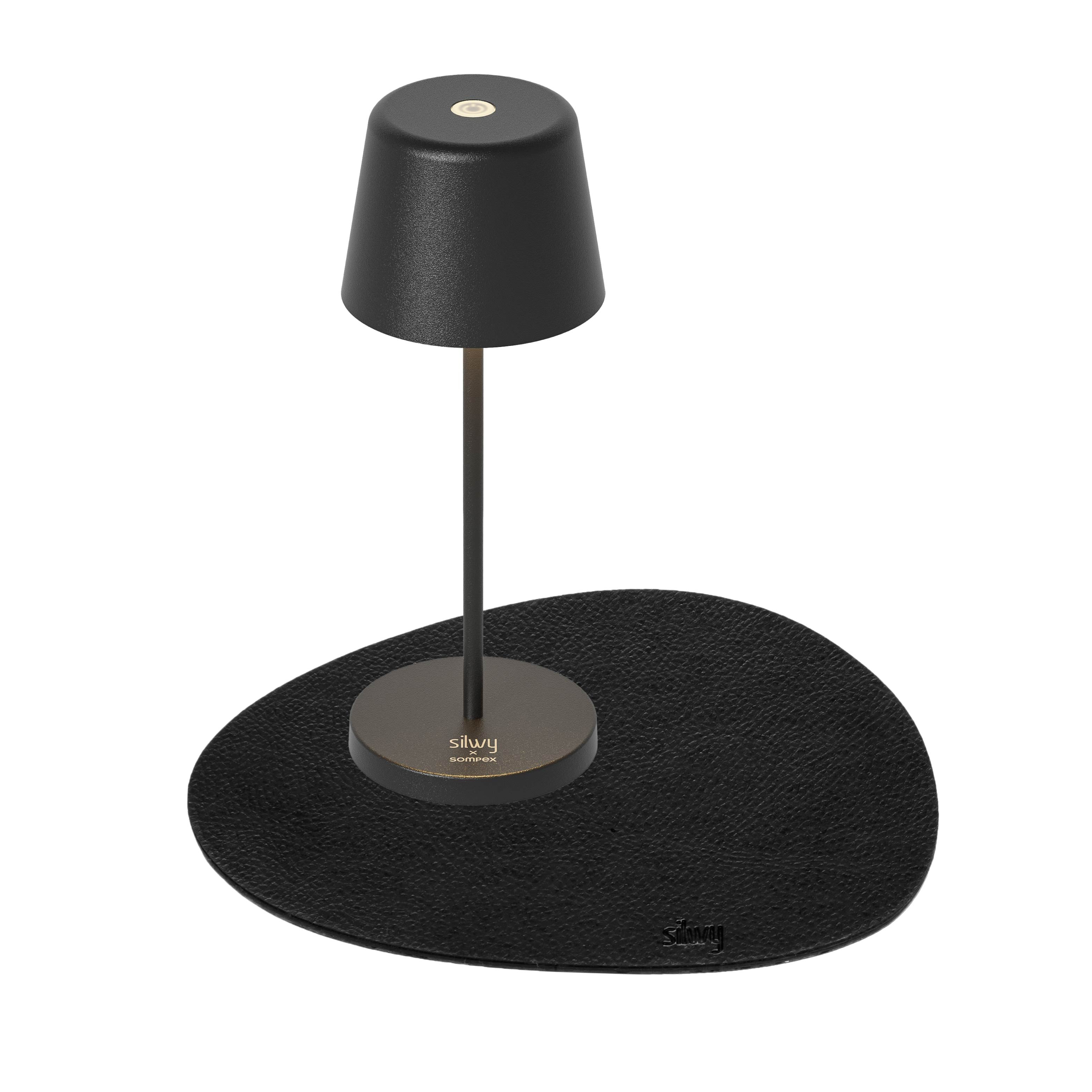 MONACO BLACK Magnetic LED Light with Base Set - Perfect for Kitchen, Office, and Bedroom Lighting