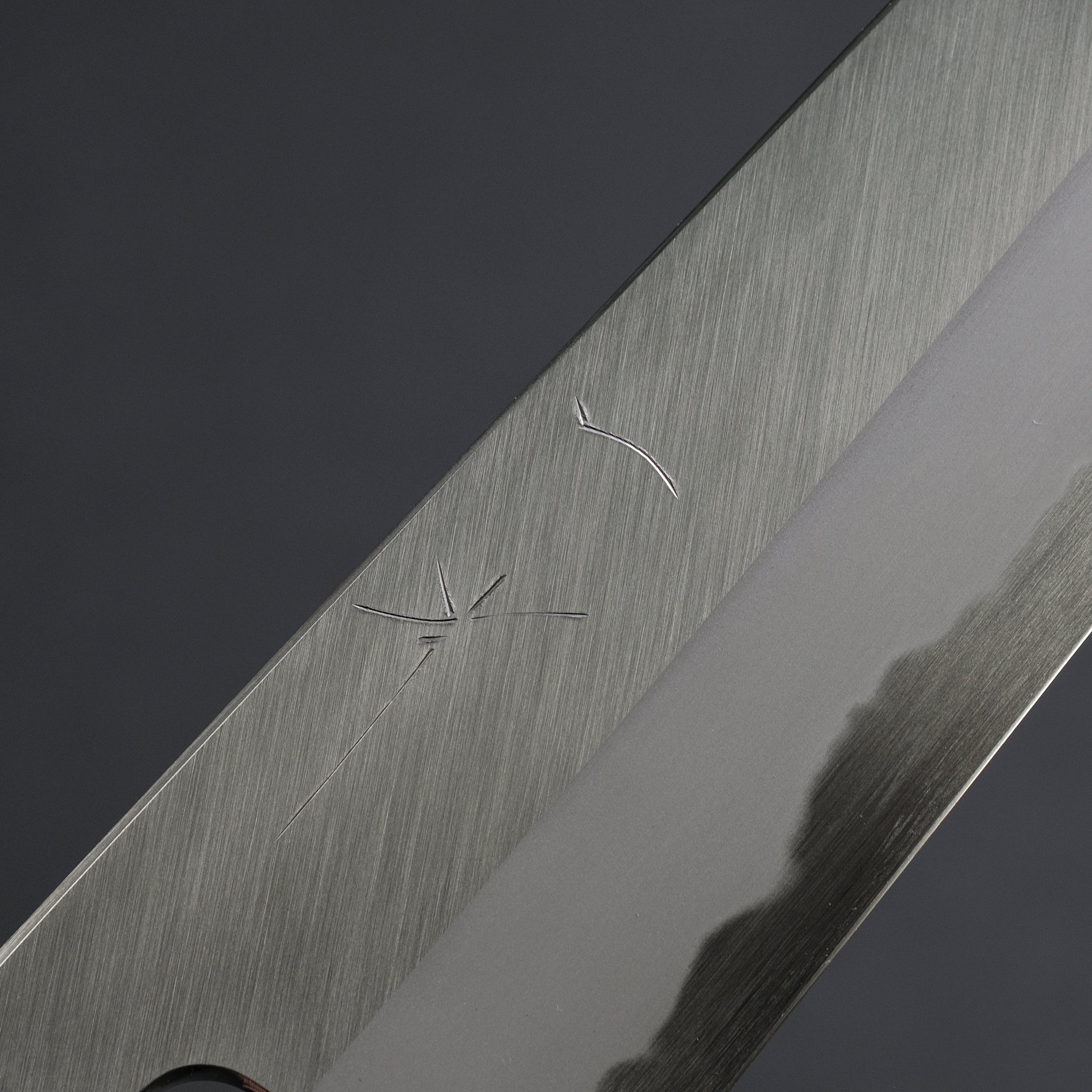 Hitohira Tanaka Kyuzo Blue #1 Migaki Gyuto 240mm Japanese Chef Knife - Taihei Makassar Ebony Handle - Perfect for Sushi, Meat Slicing & Professional Kitchen Use