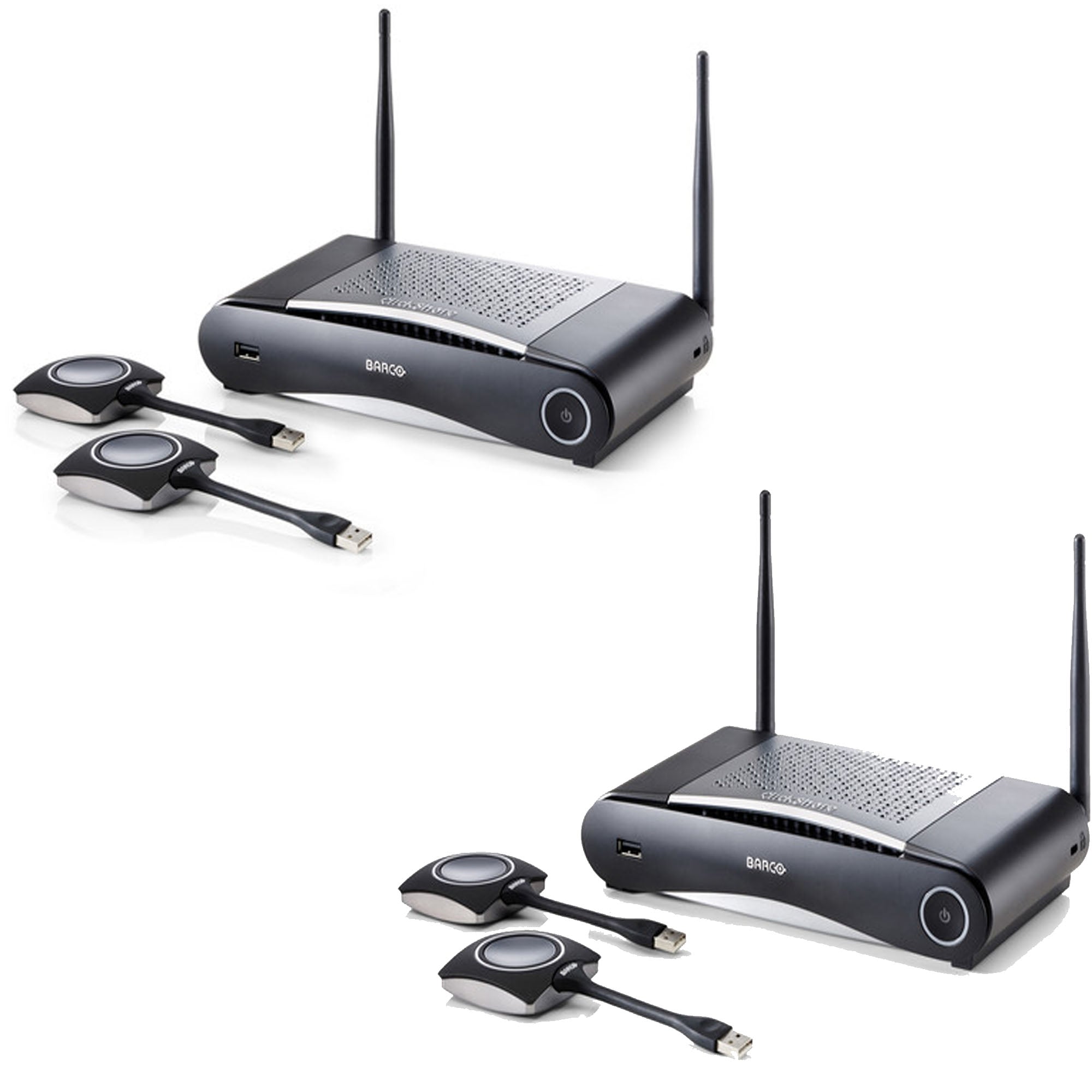 Barco CSE 200 ClickShare Wireless Presentation System (2-Pack) - Wireless Screen Sharing for Meetings & Conference Rooms