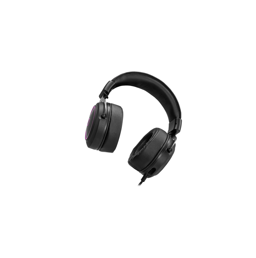 Cooler Master CH331 USB Gaming Headset with Noise Cancelling Mic - Comfortable Over-Ear Headphones for PC, PS4, Xbox - Perfect for Competitive Gaming & Long Streaming Sessions