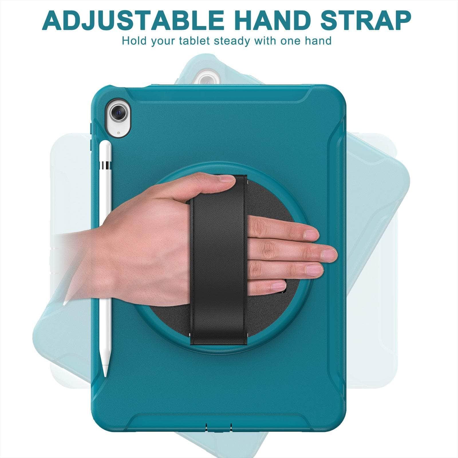 2025 iPad 11 Heavy Duty Shockproof Rugged Case - Protective Cover for Outdoor, Travel & Work | Drop Protection & Scratch Resistant