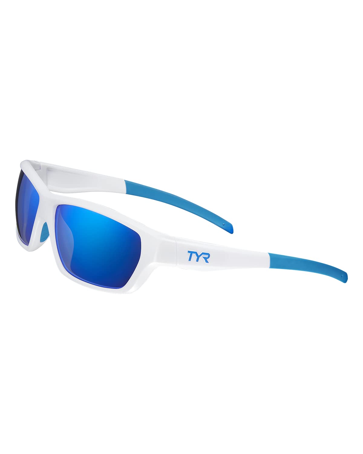 TYR Men's Cortez Sport Wrap Sunglasses - Polarized UV Protection for Running, Cycling & Outdoor Activities