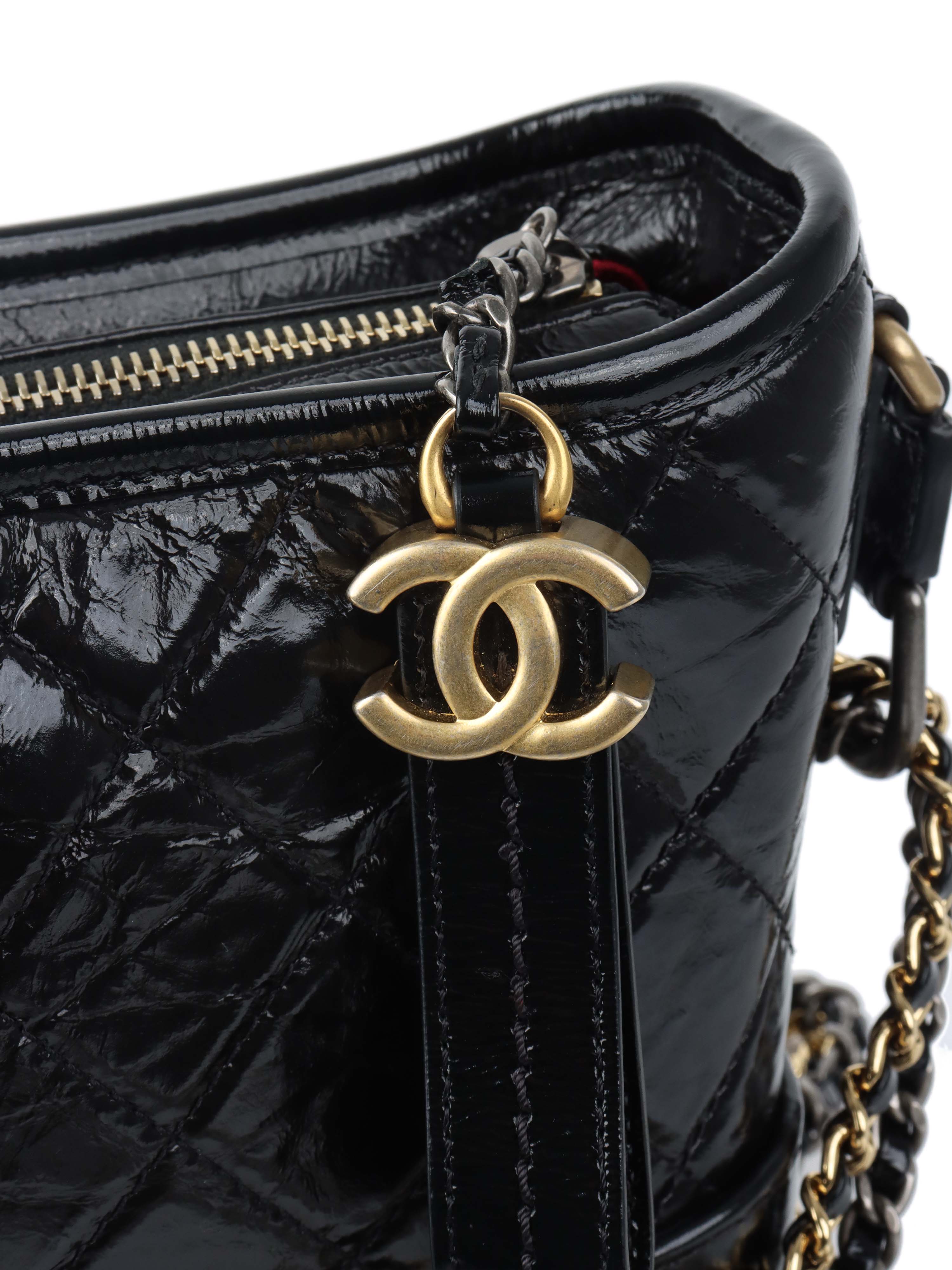 Chanel Black Small Gabrielle Bag with Gold Hardware - Luxury Crossbody Shoulder Bag for Women, Perfect for Date Night, Parties & Everyday Elegance