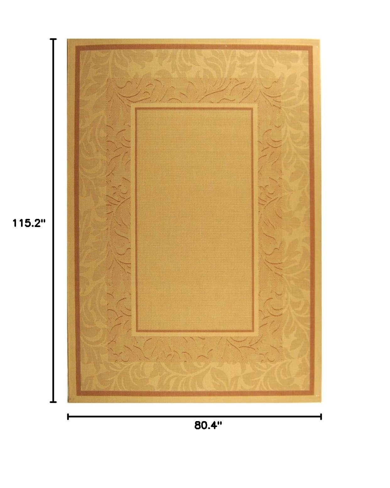 SAFAVIEH Courtyard Collection Area Rug - 6'7