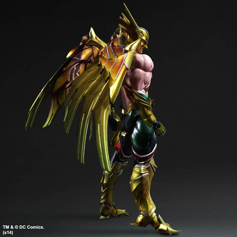 DC Universe Hawkman DC Variants Play Arts Kai Action Figure - Collectible Superhero Toy for Display & Play - Perfect for Fans, Collectors & Gift Giving
