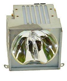 AMPRO 69659 Replacement Projector TV Lamp Bulb with Housing - High Precision Technical Replacement for Home Theater & Business Presentations