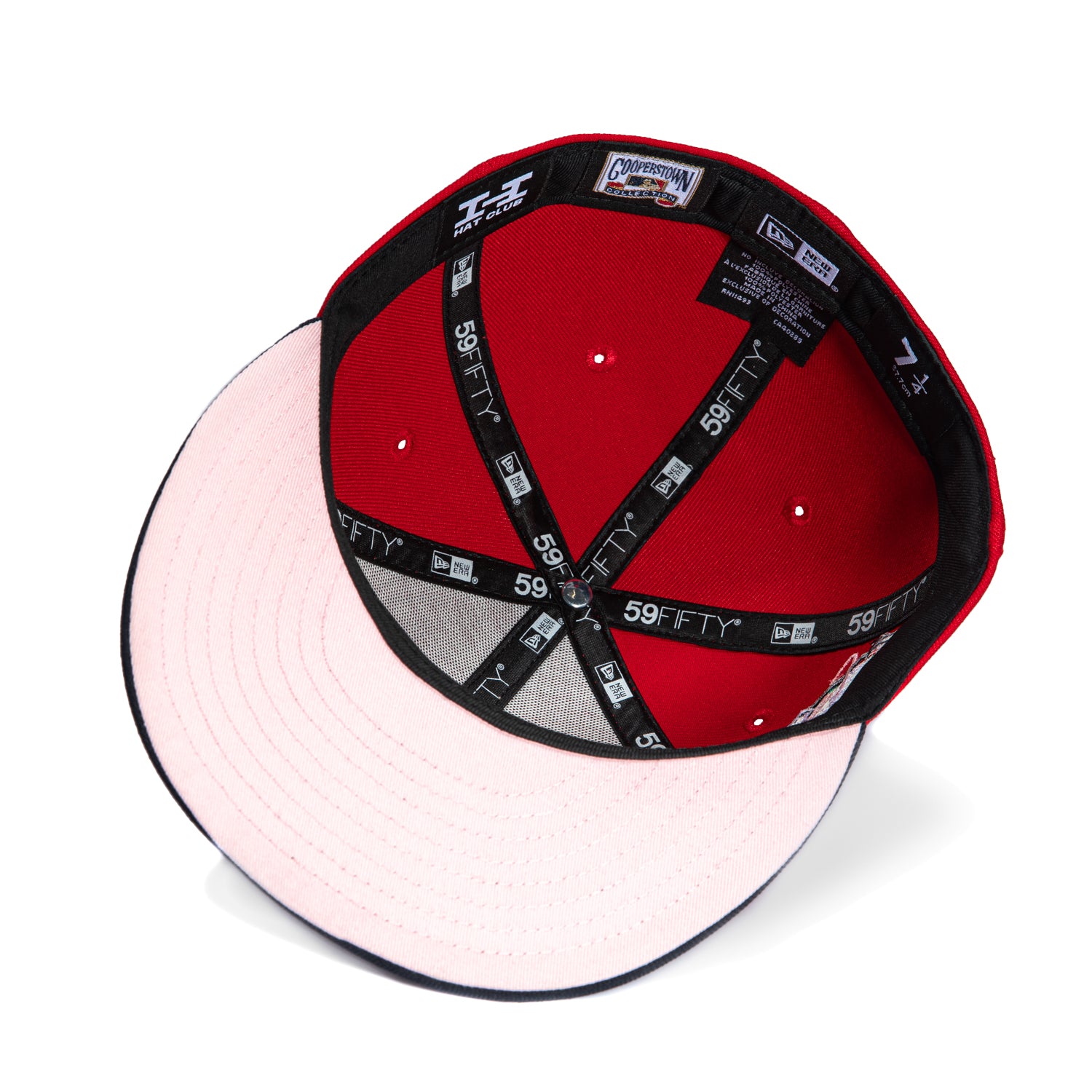 New Era 59Fifty Boston Red Sox 1999 All-Star Game Patch Script Fitted Baseball Cap - Red & Navy Blue | MLB Fan Gear for Baseball Games & Sports Collectibles