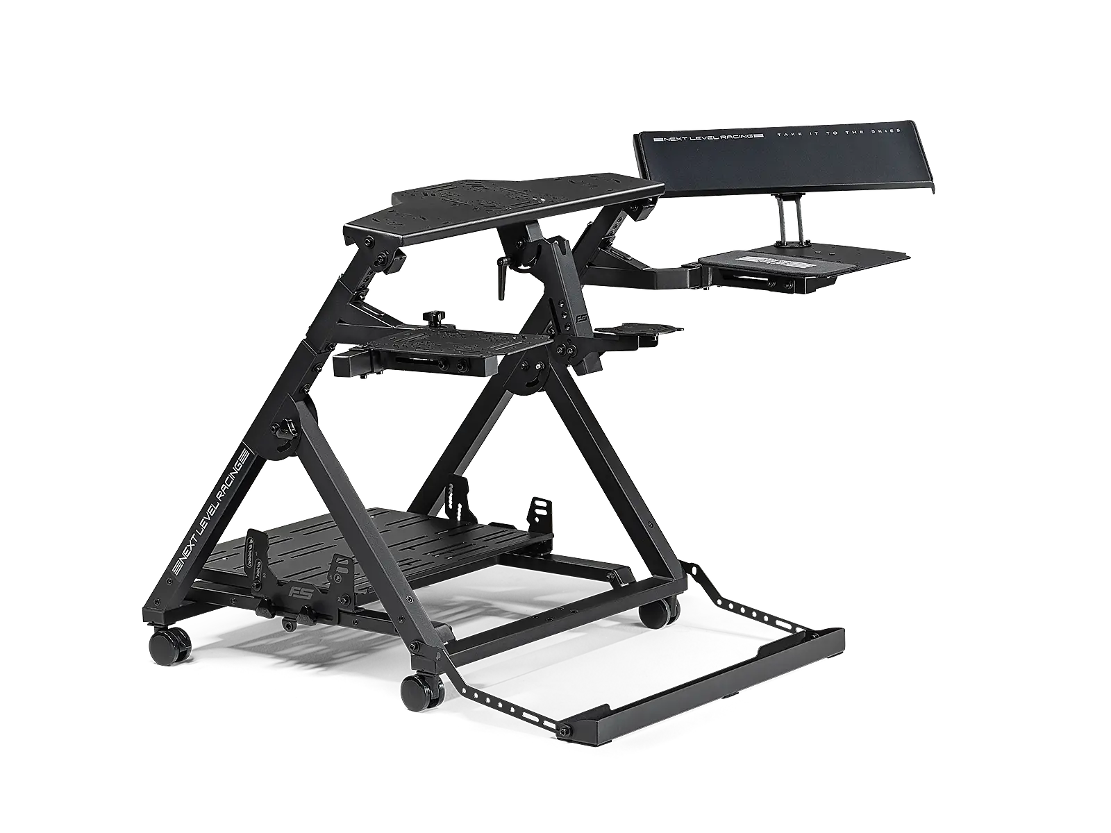 Next Level Racing Flight Stand Pro - Adjustable Flight Simulator Stand for PC & Console Gaming | Perfect for Home Cockpit Setup & Flight Training