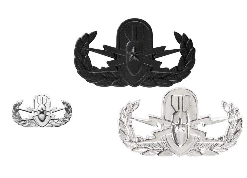 EOD Badge Bundle - Explosive Ordnance Disposal Military Patch Set for Tactical Gear, Uniforms & Collectors | Perfect for Veterans, First Responders & Military Enthusiasts