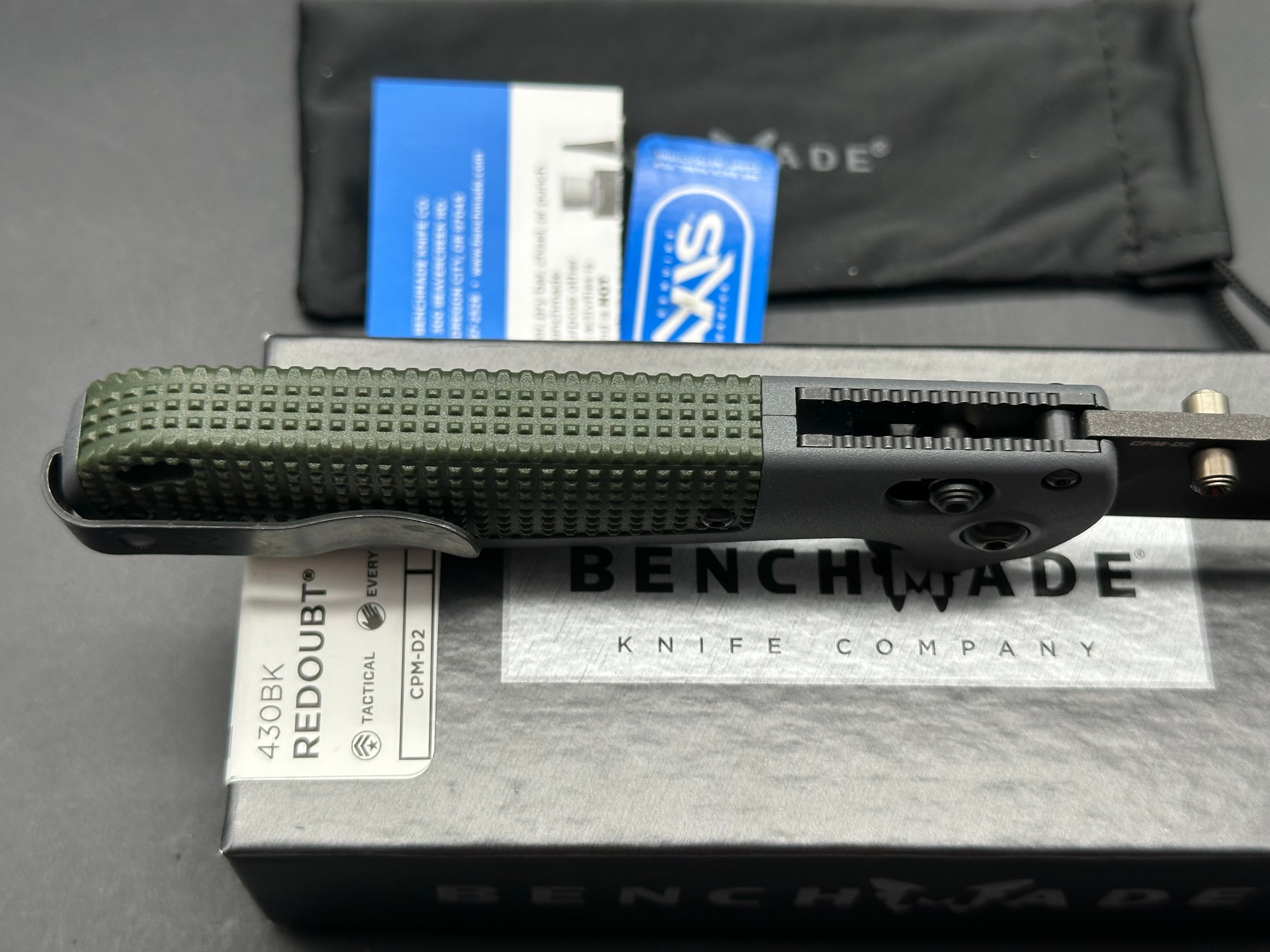Benchmade Redoubt Folding Knife - 3.55