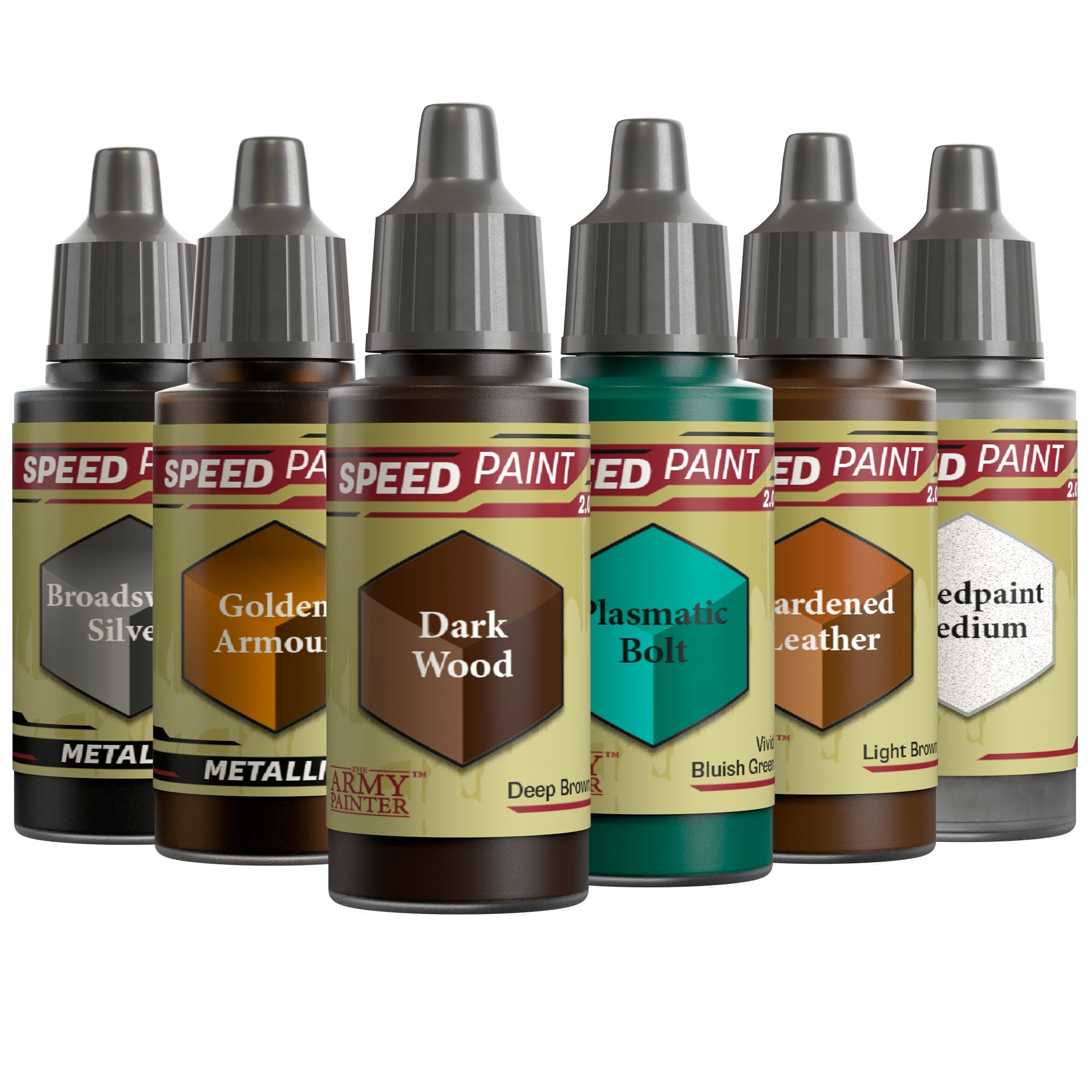 Best Speedpaints for Wargaming - Fast-Drying Acrylic Miniature Paint Set - Perfect for Tabletop Gaming, Miniature Models & Warhammer Painting
