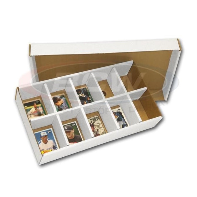 BCW Card Sorting Tray with Lid - Storage Box for Collectible Trading Cards, Sports Cards & Gaming Cards | Perfect for Card Collectors, Organizers & Game Nights
