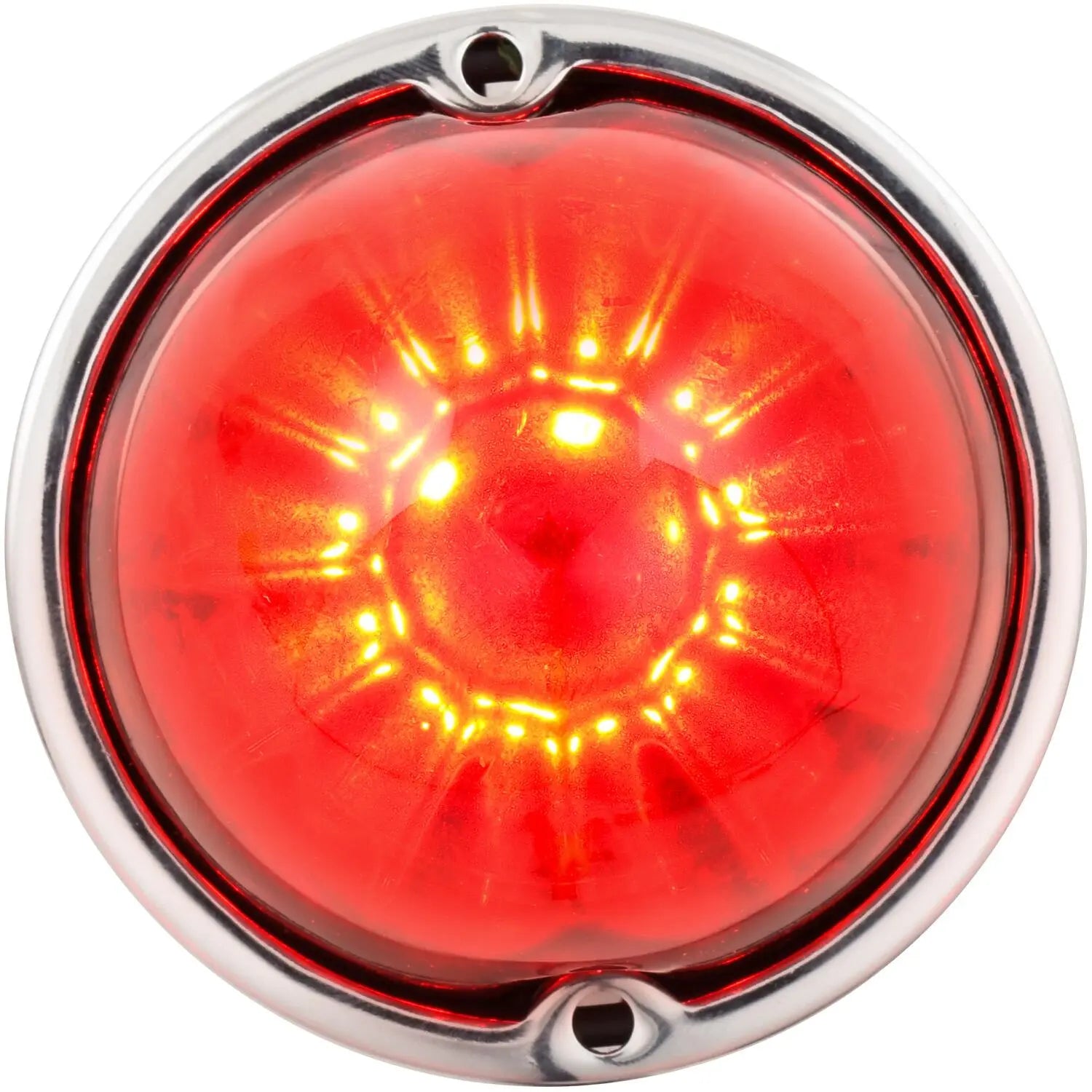 Classic Red LED Watermelon Glass Lens - Vintage Style Sunglasses for Summer Fashion, Outdoor Activities, and Costume Parties