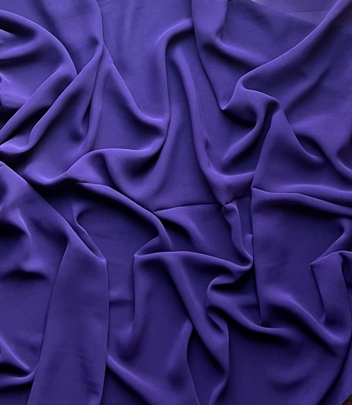 Elegant Georgette Chiffon Scarf - Soft & Lightweight Purple Wrap - Perfect for Women's Fashion, Party Accessories & Gift Giving