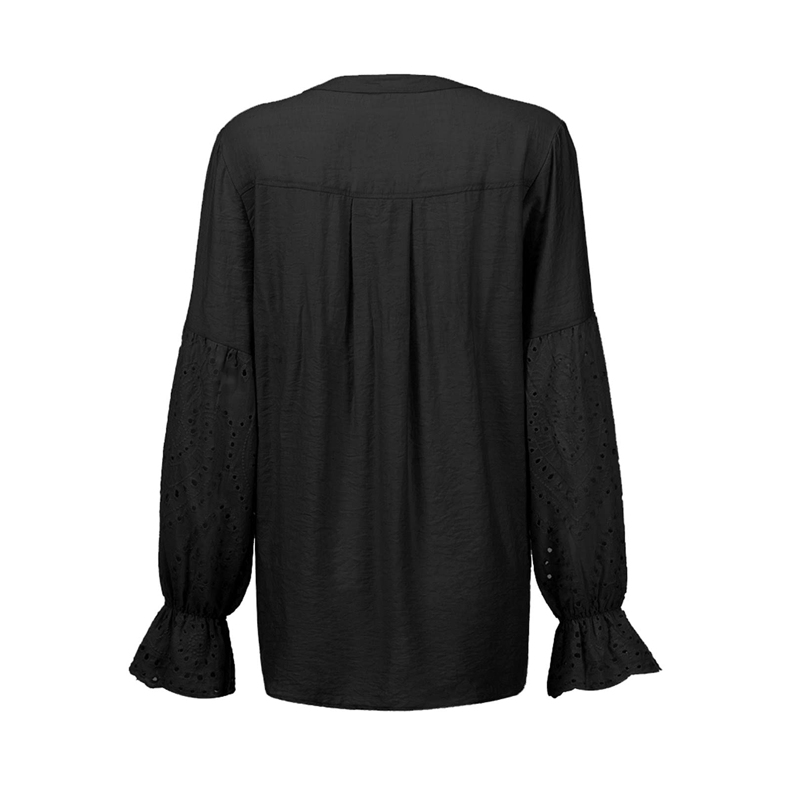 Women's Casual Loose Tunic Tops - Gradient Print Short Sleeve V-Neck Tee Shirts for Summer, Travel & Everyday Wear