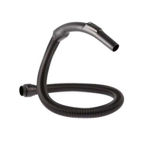 Pacvac Complete Screw Fit Hose with Curved Handpiece - 1.2m Vacuum Cleaner Accessory for Home & Car Cleaning | Durable & Flexible Suction Tube