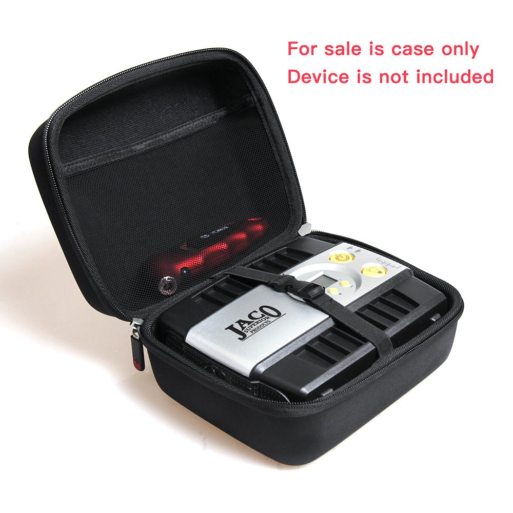Hermitshell Hard EVA Protective Travel Case for JACO Premium Digital Tire Inflator - Portable Air Compressor Pump (100 PSI) - Perfect for Road Trips, Camping & Emergency Car Maintenance