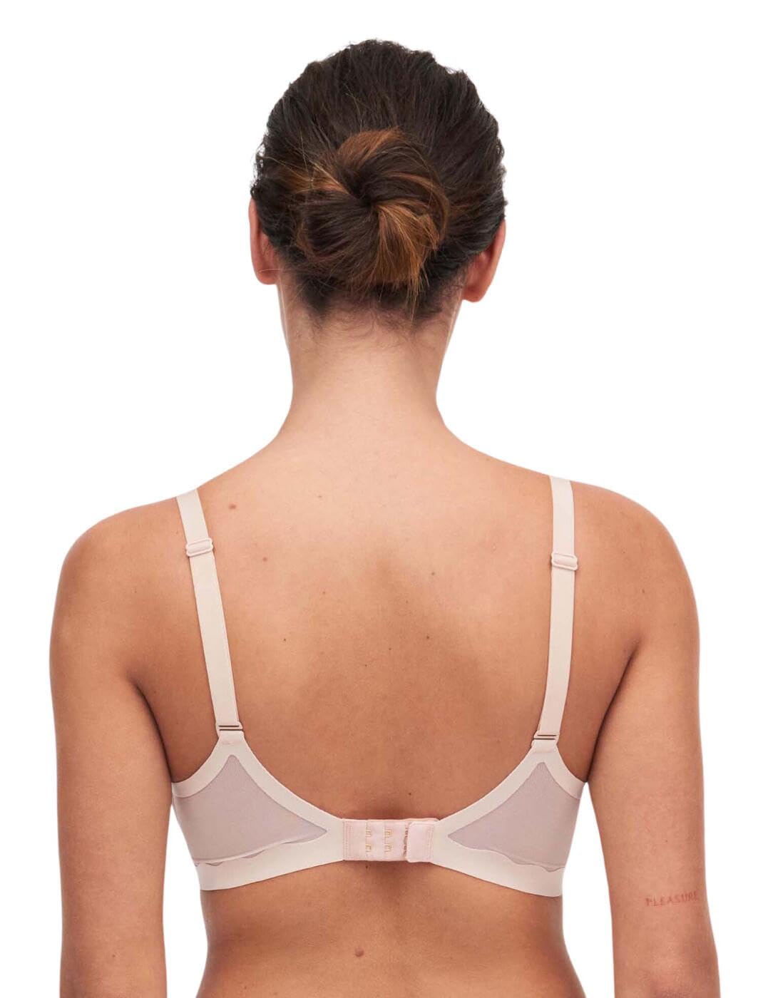 Chantelle Women's Pure Light 3/4 Spacer Bra - Comfortable T-Shirt Bra with Smooth Cups & Wide Straps for Everyday Wear | Perfect for Work, Yoga & Casual Outfits
