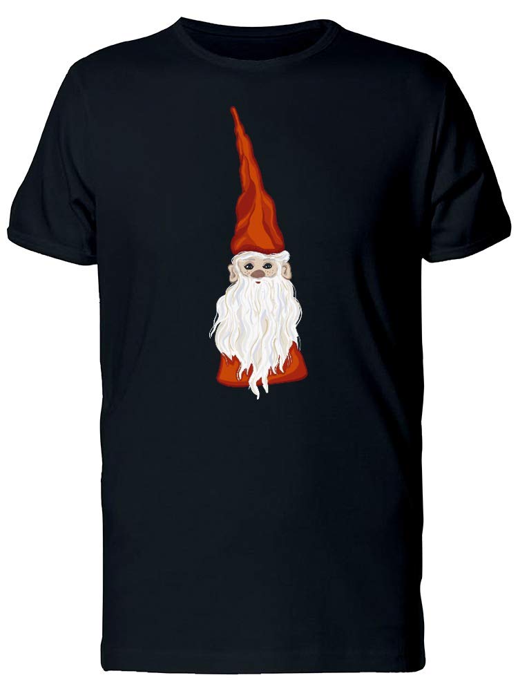 Red Gnome Graphic T-Shirt for Men - Funny Christmas Holiday Gift & Casual Wear