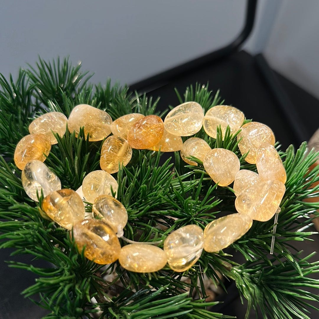 Natural Citrine Bead Strand - XL Nugget Gemstone for Jewelry Making, DIY Crafts & Healing Crystal Bracelets - Perfect for Necklaces, Earrings & Spiritual Gifts