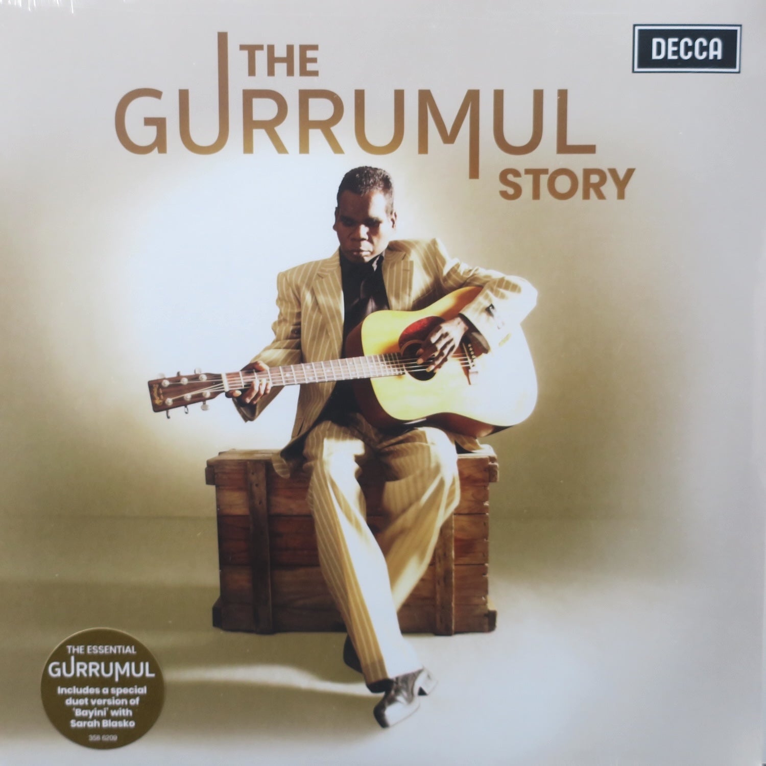 GURRUMUL 'The Gurrumul Story' Vinyl LP Record - Australian Indigenous Music for Relaxation & Cultural Appreciation