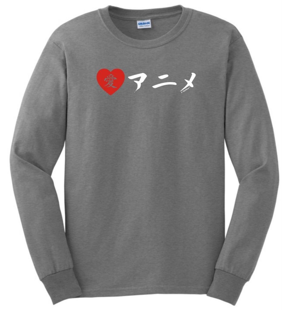 Japanese Anime Long Sleeve T-Shirt - Kawaii Manga Graphic Tee for Men & Women | Perfect for Cosplay, Conventions & Casual Wear
