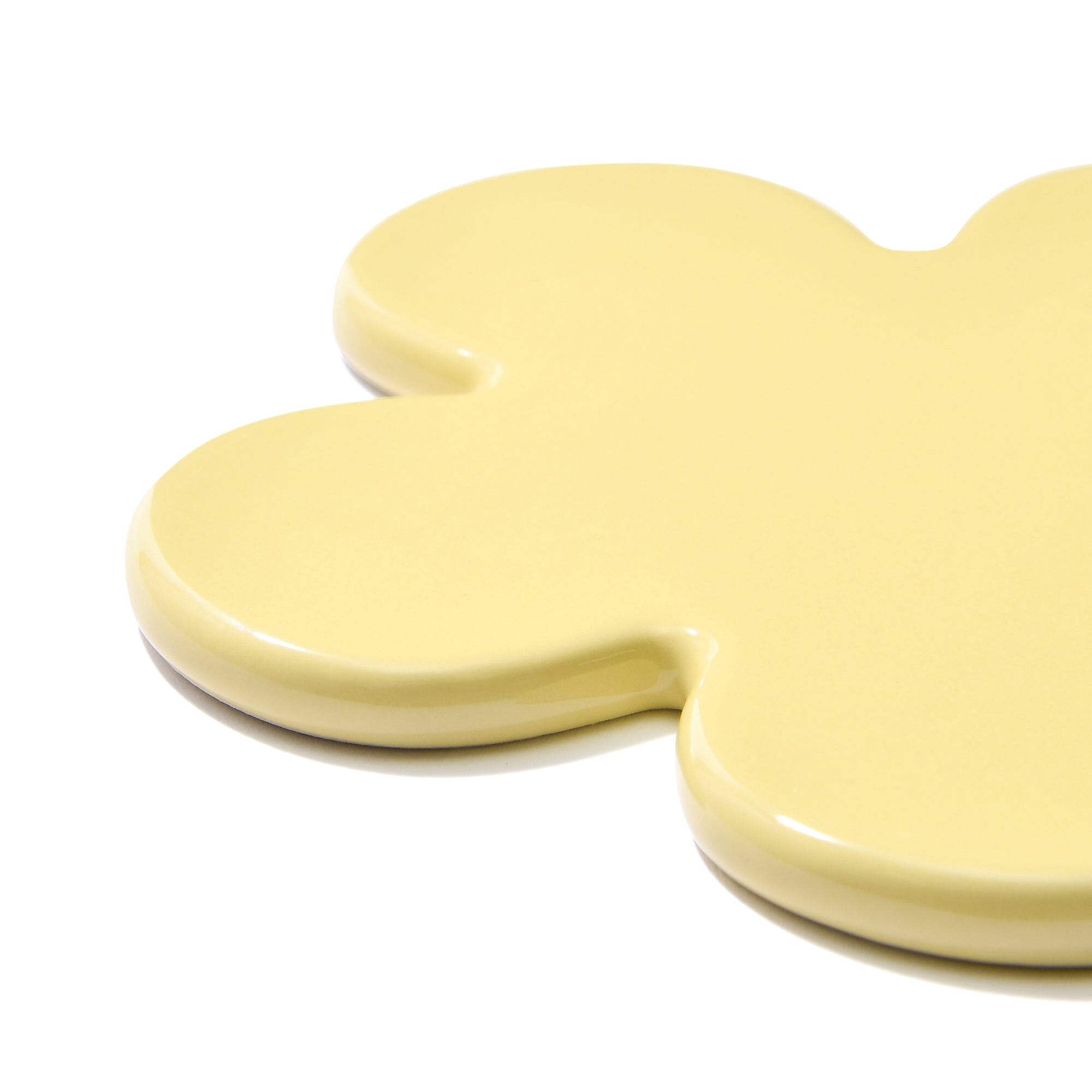 Yellow Flower Coasters Set of 6 - Non-Slip Absorbent Cup Mats for Coffee, Tea & Drinks - Perfect for Home, Office & Party Decor